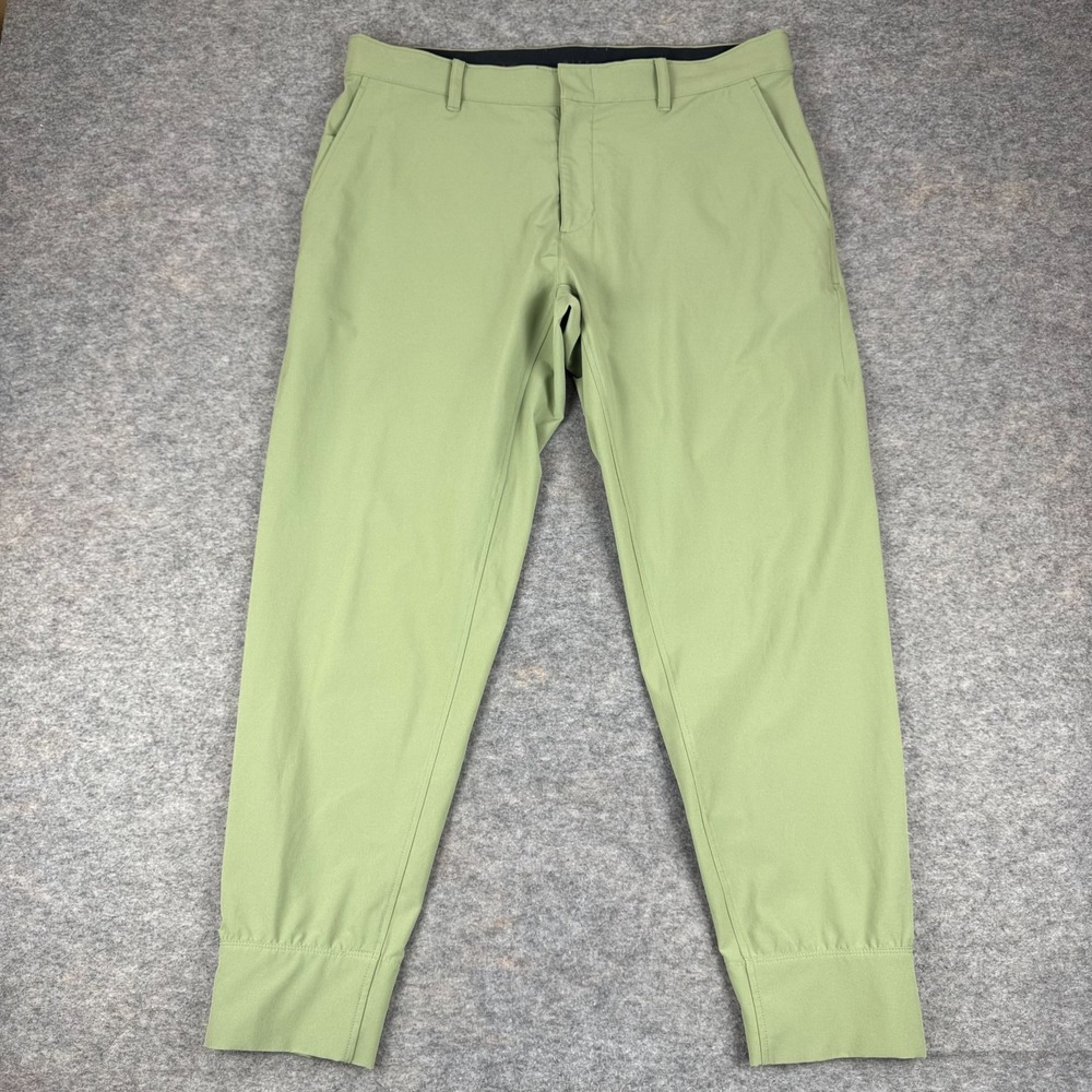 Nike‎ Tour Repel Golf Jogger Pants 31" Pockets Polyester Stretch Green Mens 36